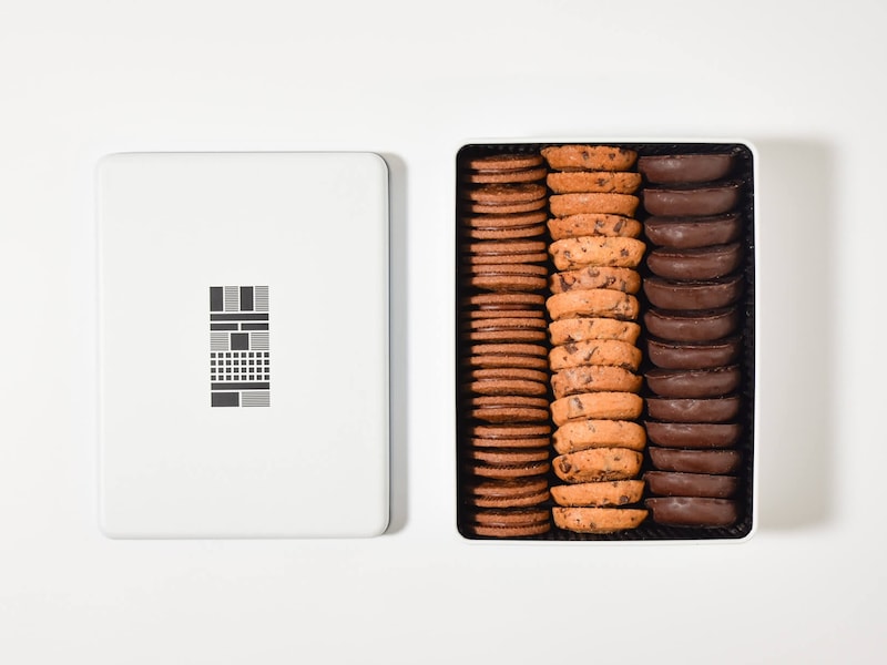 ミニマルのチョコレートクッキー缶