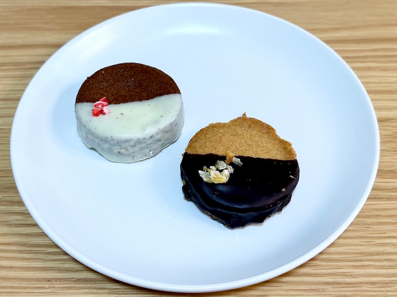 さっくり食感の生地にチョコレートの上品な甘みがマッチ。おしゃれでかわいらしいビジュアルも◎です 