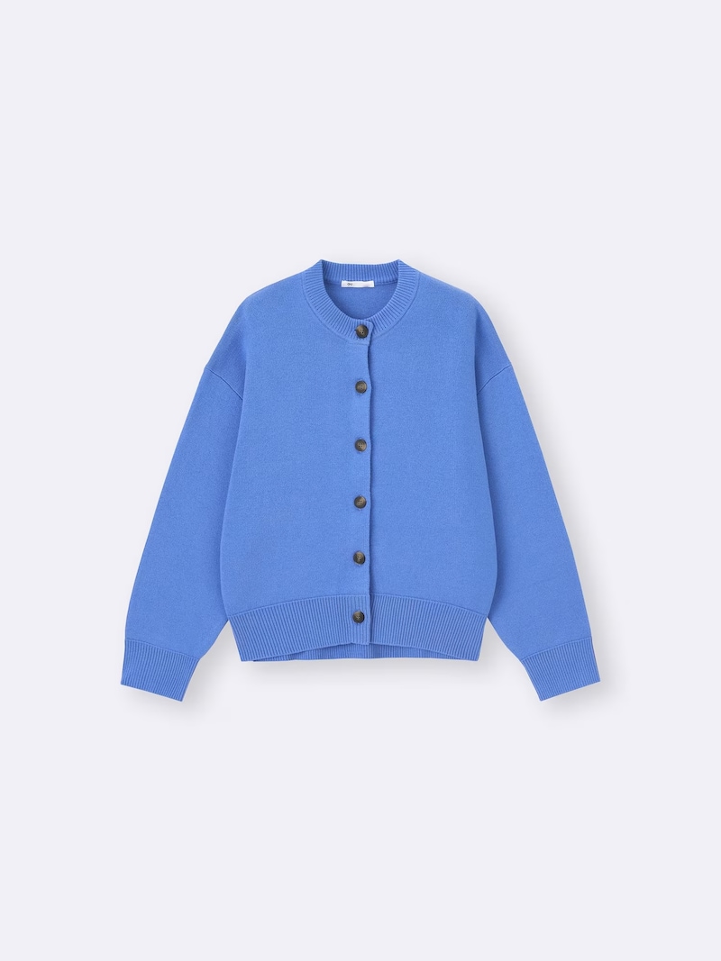 ジーユー　スウェットライクニットドルマンスリーブカーディガン　2490円（税込）