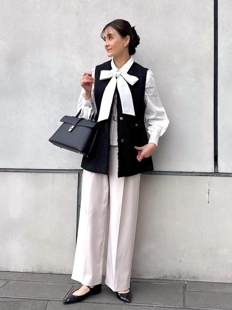 リボンに結んだボウタイ部分が華やかさをプラス　出典：WEAR