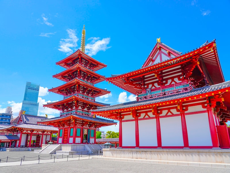 大阪 四天王寺の画像