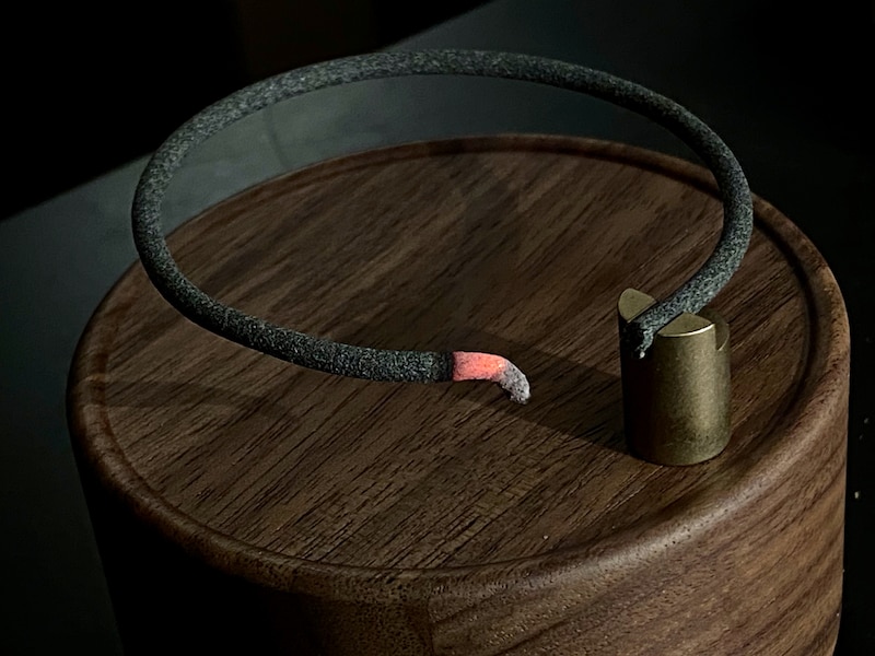 MD香時計　香台（ウォールナット）