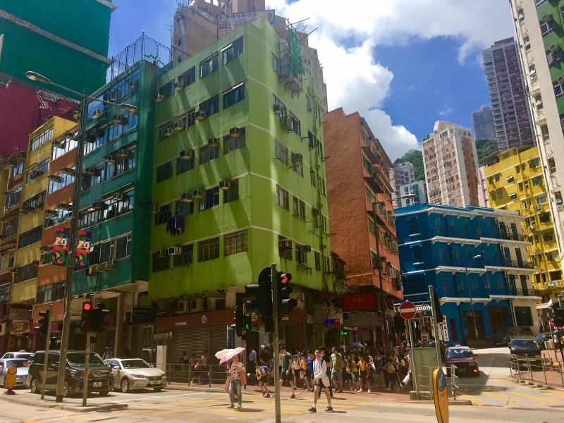 灣仔郵便局も近くにある