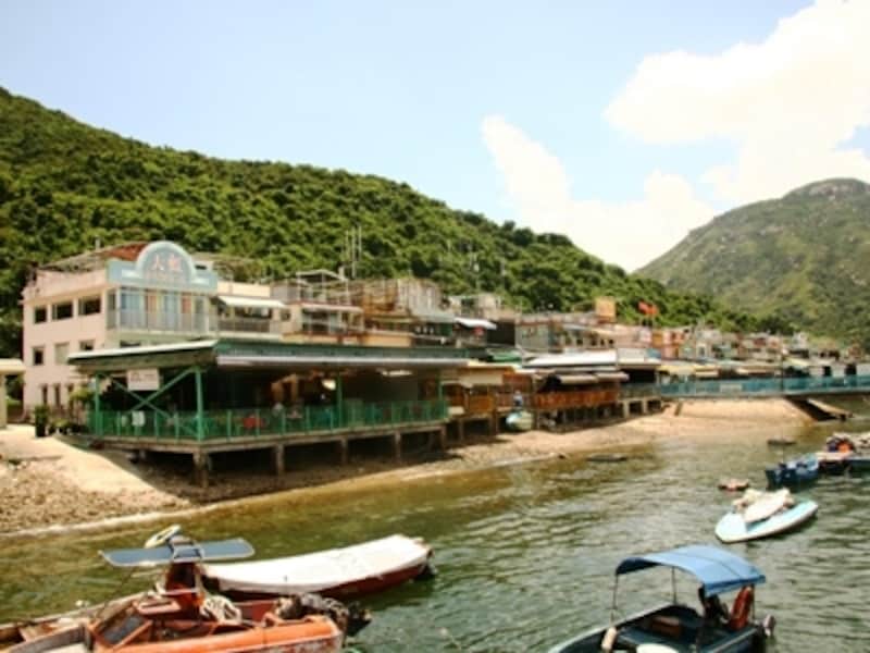 ゆっくりとした時間が流れるラマ島