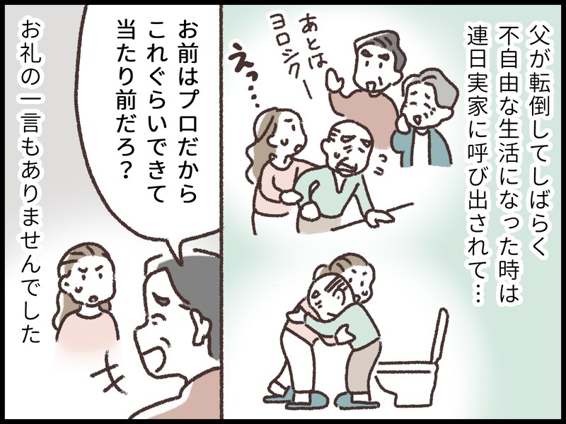 私を“プロだから”とこき使う両親と兄