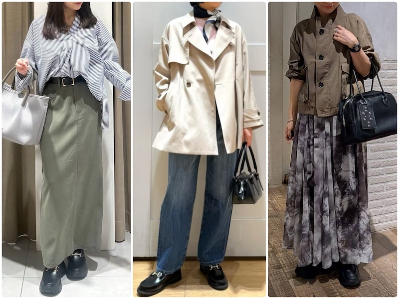 この春トレンドの「ローファースニーカー」を使った着こなしをご紹介します！