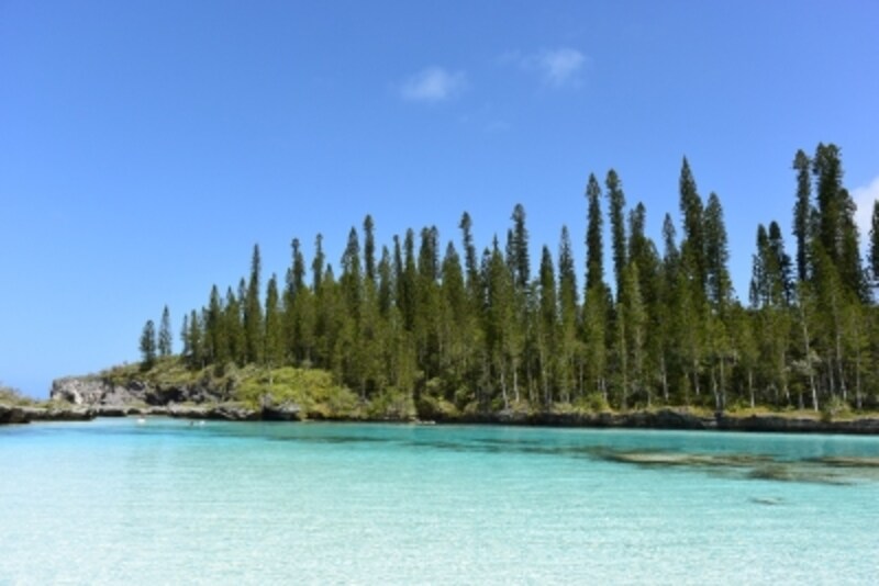 イル・デ・パンにある、”天然プール”という意味のピッシンヌ・ナチュレル