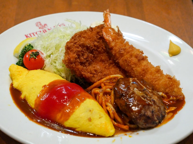 KITCHEN JO'S「大人のお子様ランチ」（税込1980円）（筆者撮影）