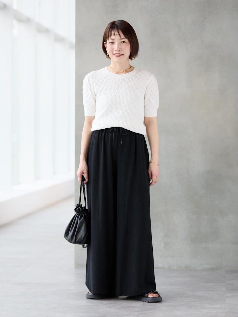 フェミニンに着られるサマーニット　出典：StyleHint