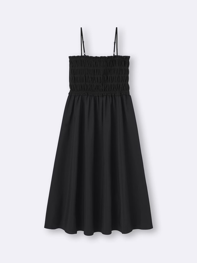 ジーユー　布帛コンビネーションワンピース　2490円（税込）