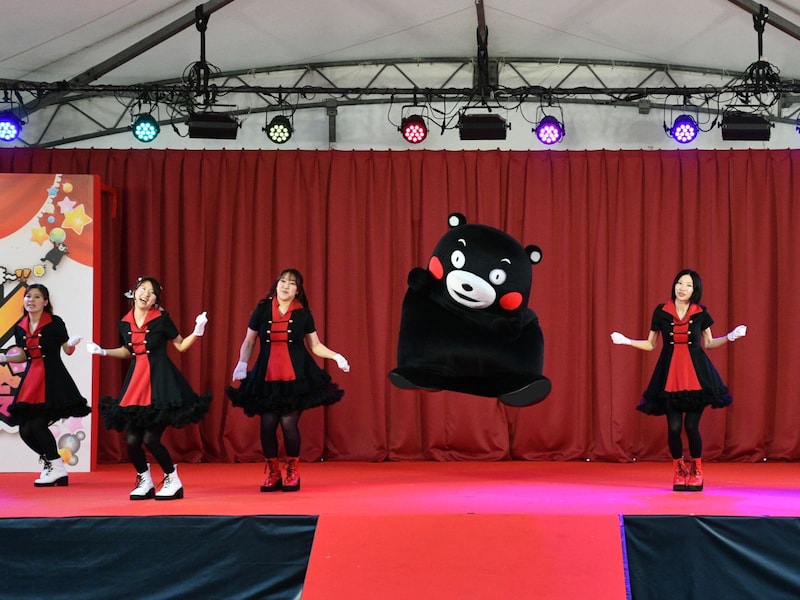 「くまモン体操」もキレッキレ！＝3月14・15日、熊本市
