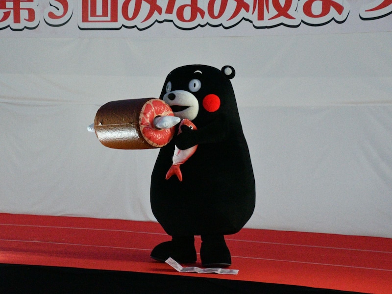 熊本のうまかもんをバクバク＝3月21日、横浜市