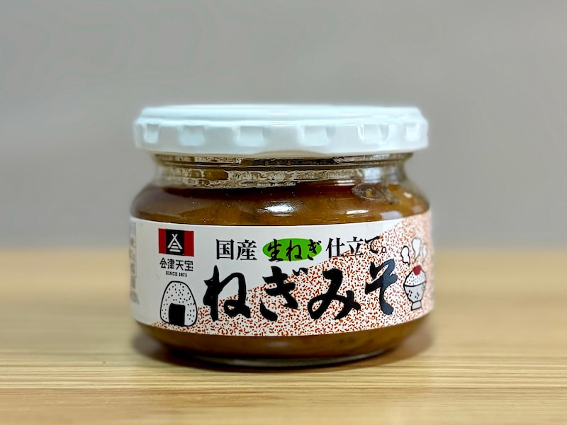 「会津天宝 ねぎみそ 100g」321円（税込） 