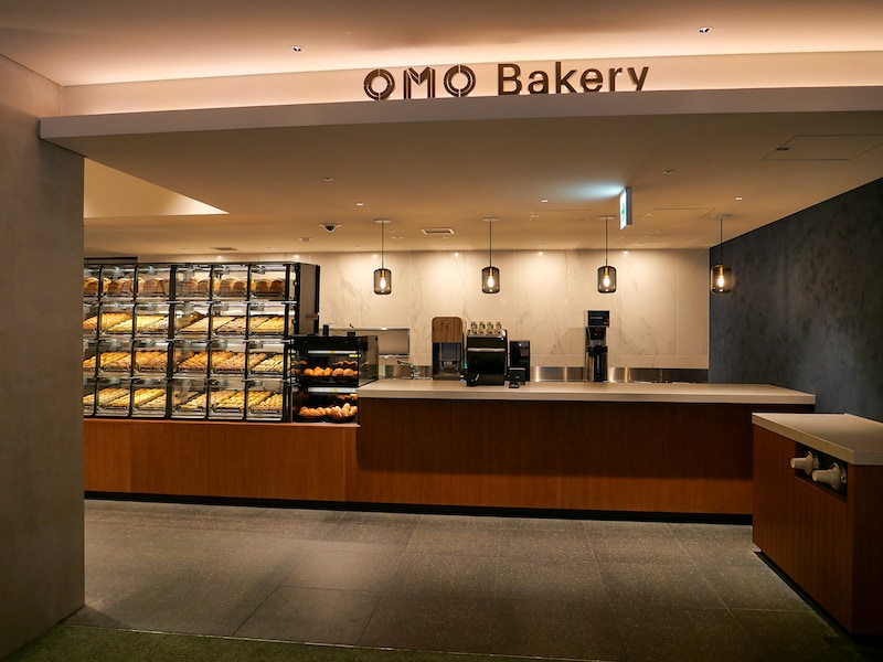 OMO7横浜 by 星野リゾート 2階にある「OMOベーカリー」（筆者撮影）