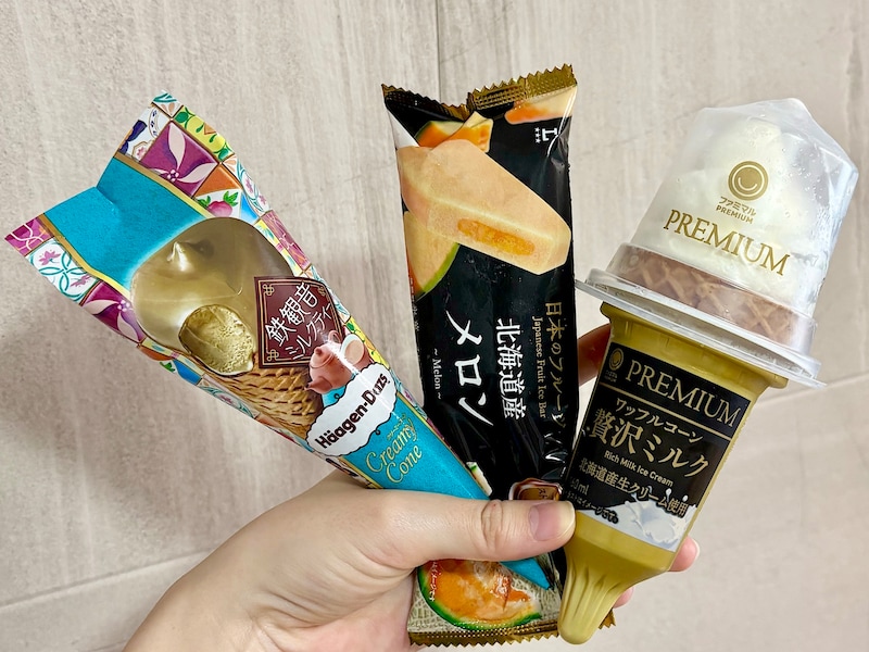 新発売！ 270円以上の “高価格帯コンビニアイス”3選 