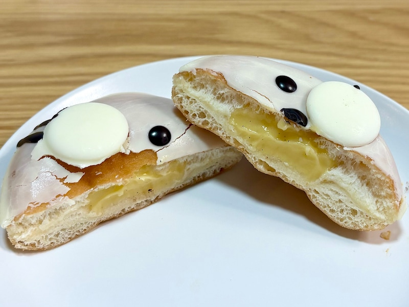 バニラ香るカスタードクリームとチョコレートで、背徳感のある甘さ！  