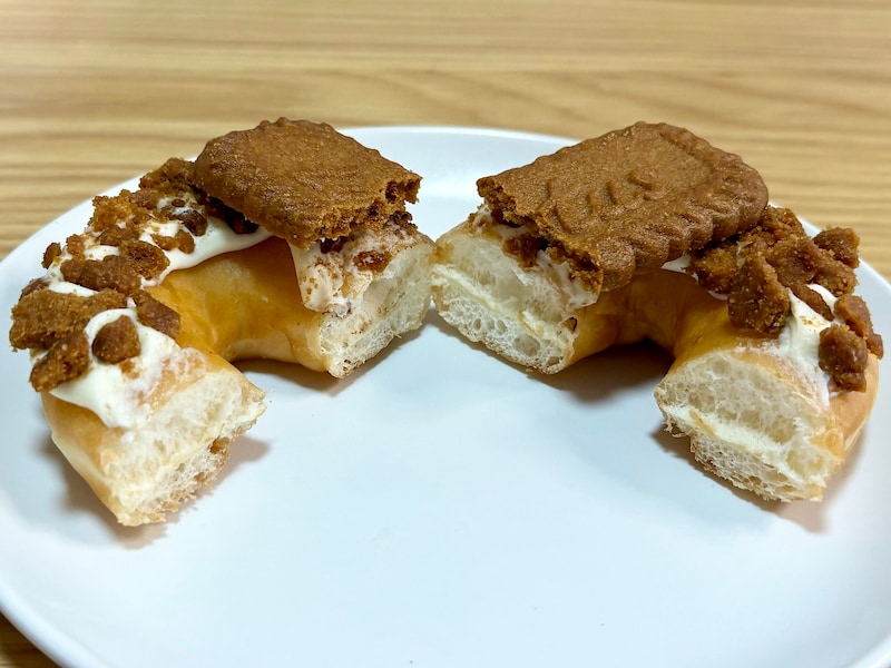 クッキーの食感が楽しい！ シナモン風味がクセになる一品です 