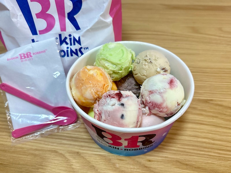 お得な機会だからこそ、今まで食べたことがなかったフレーバーにも挑戦しやすい！ ※画像：筆者撮影 