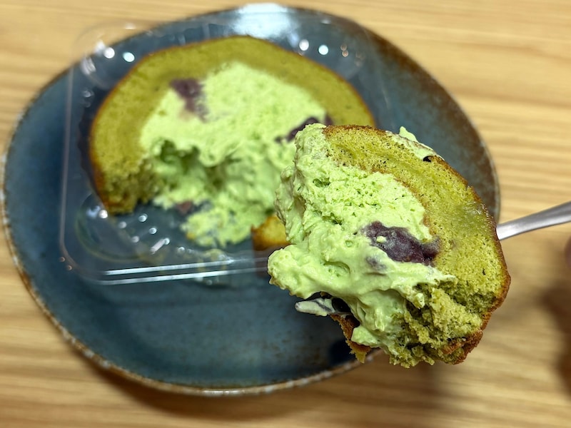 ふわふわ食感と、抹茶の濃厚な風味が絶品です  
