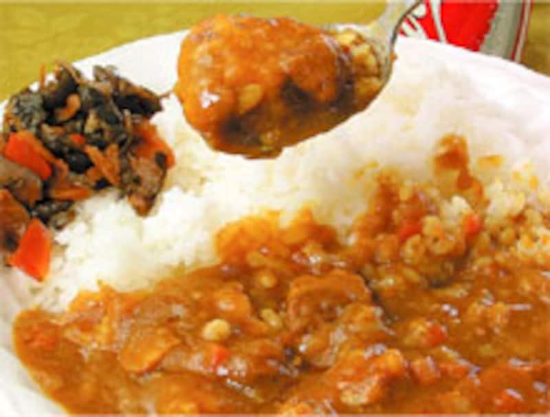 はくばの豚のカレー