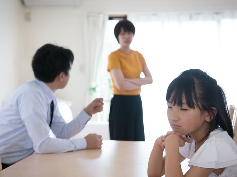 夫婦げんかと子ども