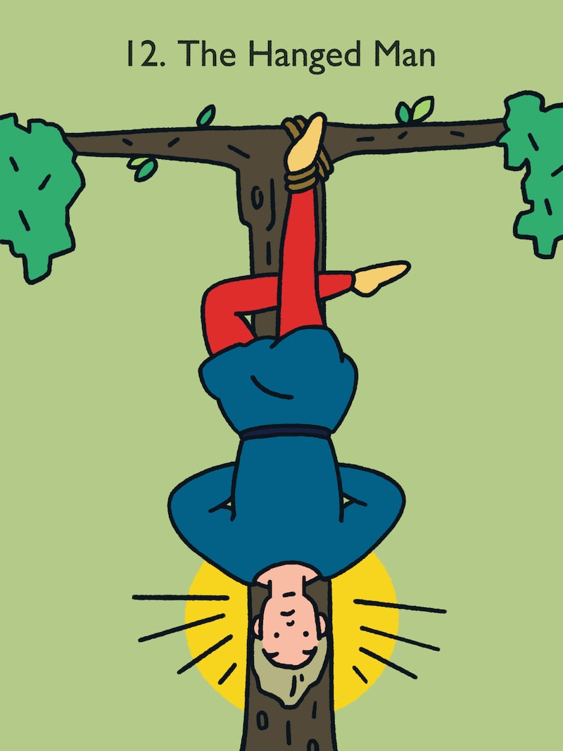 吊るされた男（The Hanged Man）／正位置