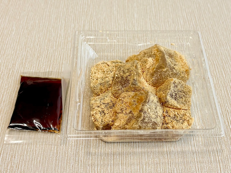 「名水わらび餅」291円(税込)