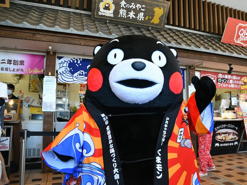 天草のタコはプリップリだモン