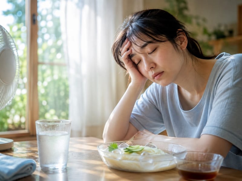 夏の疲れは引きずりやすい