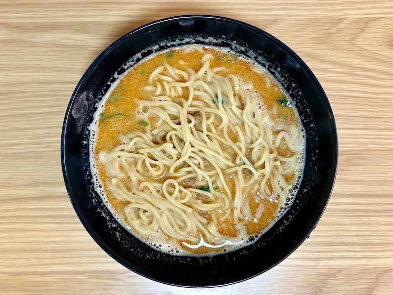 お店クオリティーの担々スープに驚きます！