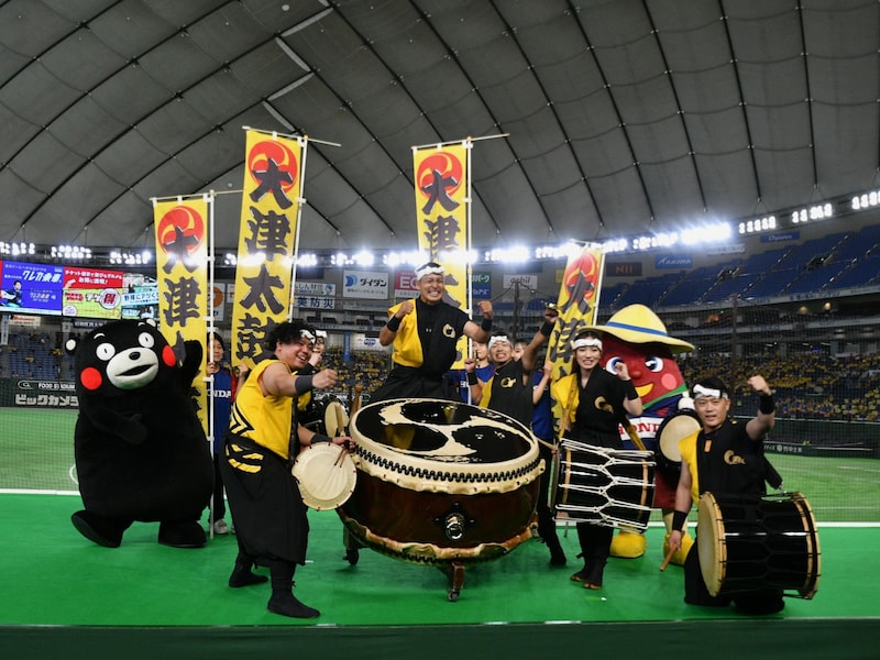 太鼓の音が気持ちよく響くモン