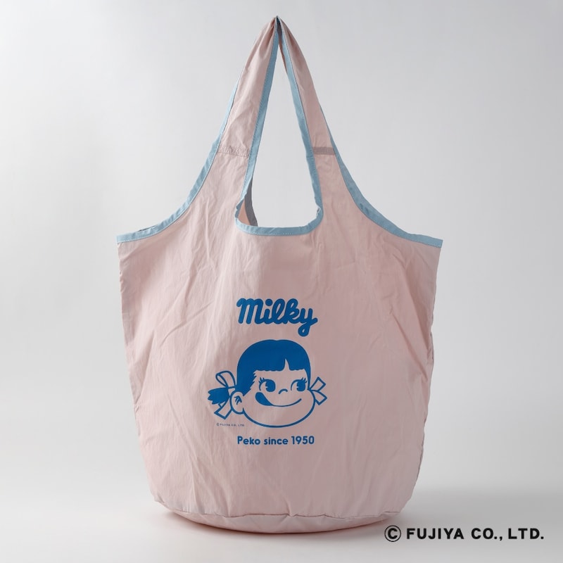 ポケッタブルバッグ ピンク（画像出典：紀ノ国屋）