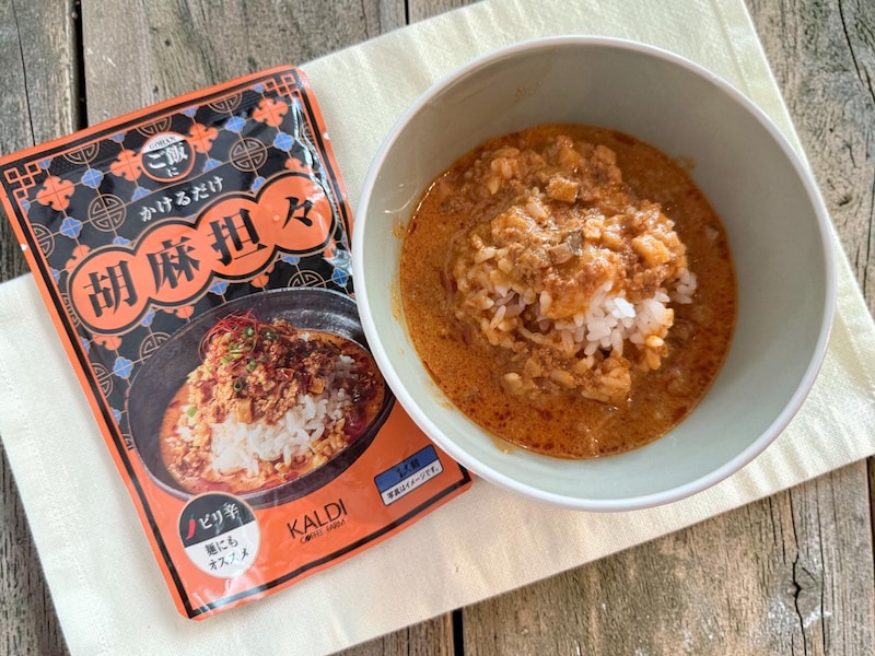 ご飯にかけるだけ 胡麻担々