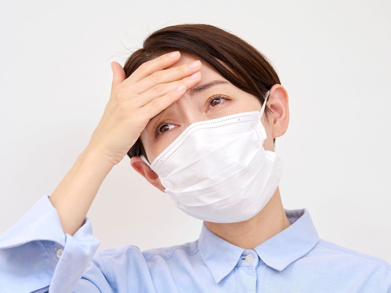 体調が悪い人