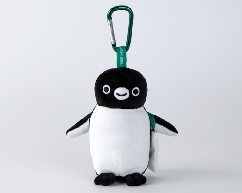 Suicaのペンギン「マスコットバッグ」正面（画像出典：Chiharu Sakazaki/JR東日本/DENTSU）