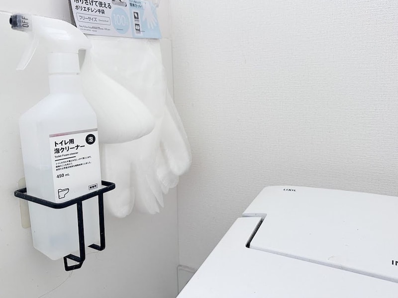 植物由来の洗浄成分　トイレ用泡クリーナー