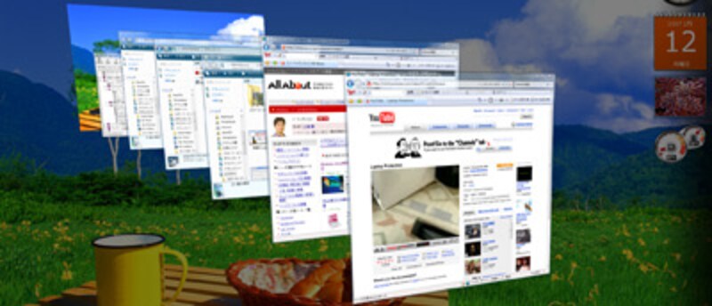 Windows Vista Aero Flip 3D