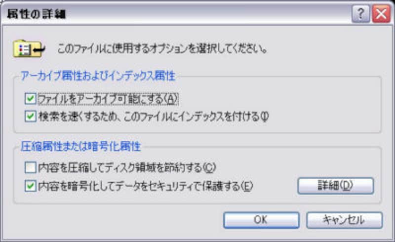 内容を暗号化してデータをセキュリティで保護する