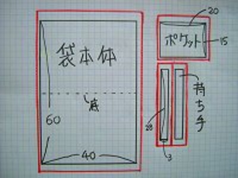 手さげバッグ型