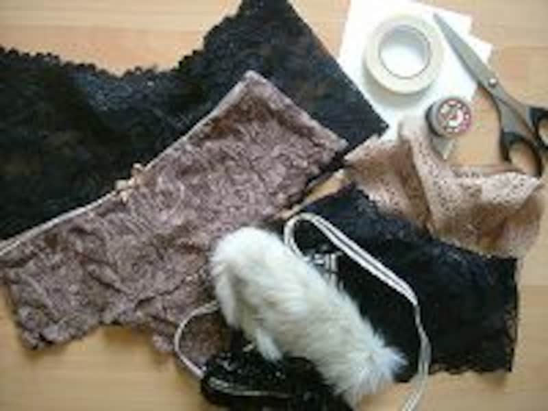 ランジェリー・カード材料