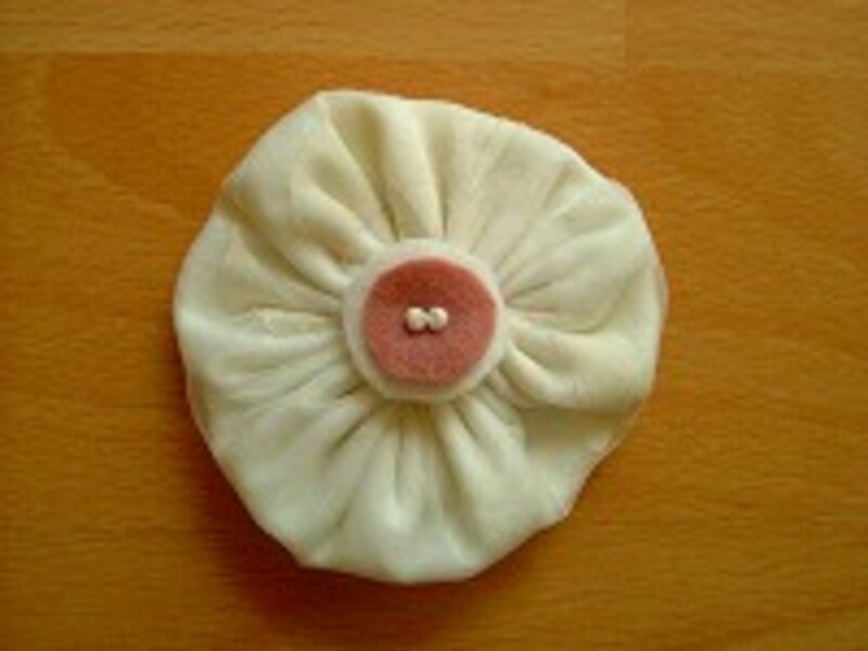 母の日コサージュ手順6