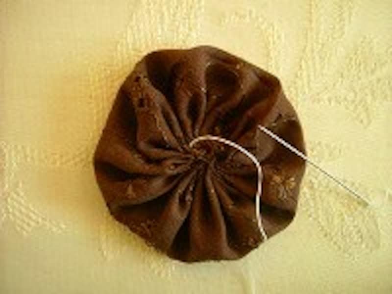 母の日コサージュ手順3