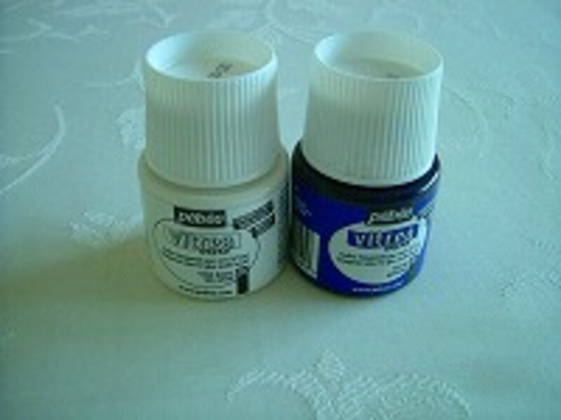 ガラス絵付け材料