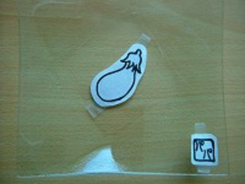 ガラス絵付け手順2