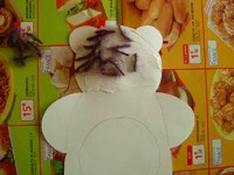 クマ型ボトル手順２