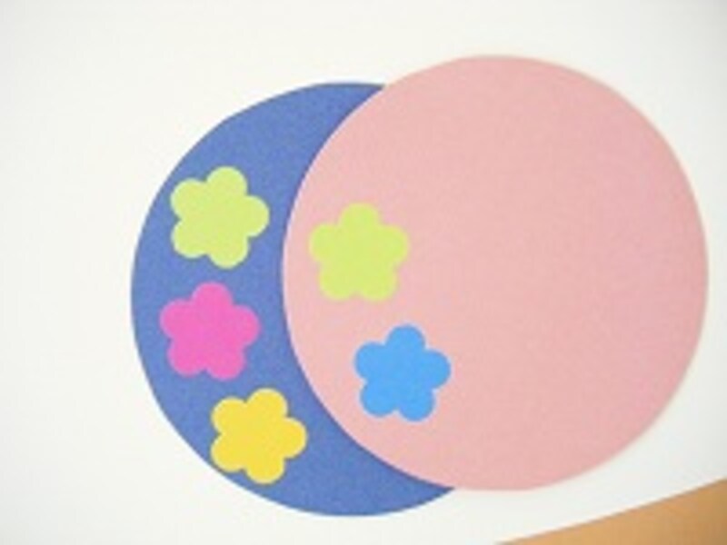 春ステッカー手順２