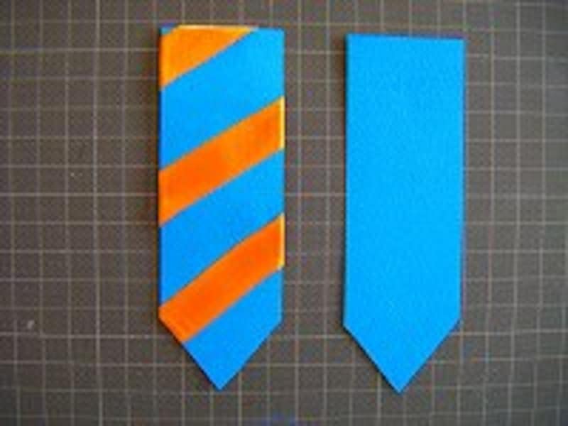 ネクタイ風しおりB手順2
