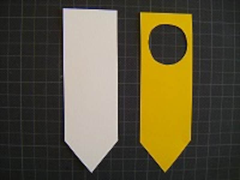 ネクタイ風しおりA手順2