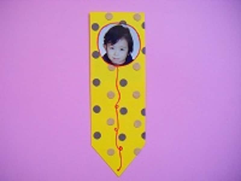 ネクタイ風しおりA手順4