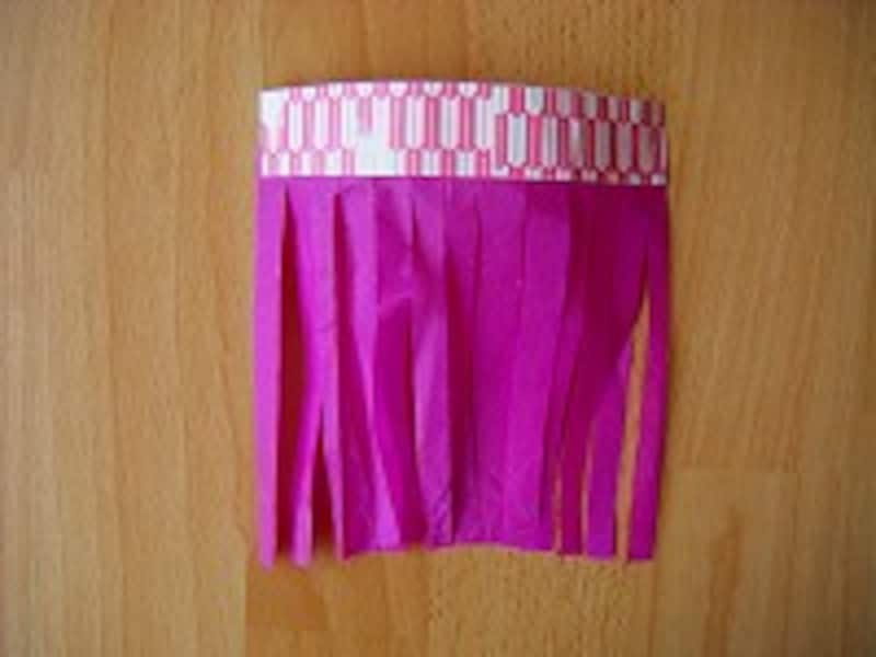 吹流しピンク手順１